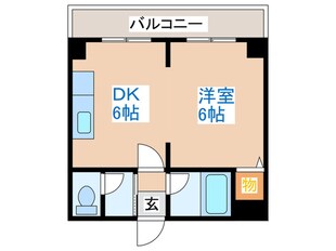 琴似1・6マンションの物件間取画像